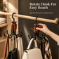 👜 Heavy-Duty Multi-Function Hanger with 8 Metal Hooks